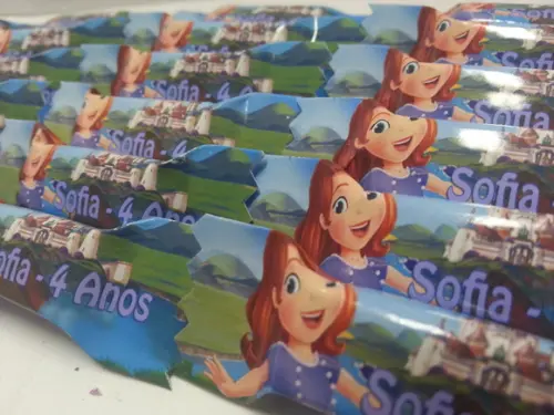 Bala Personalizada - Princesinha Sophia