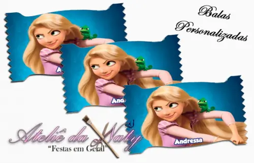 Bala Personalizada - Tangled