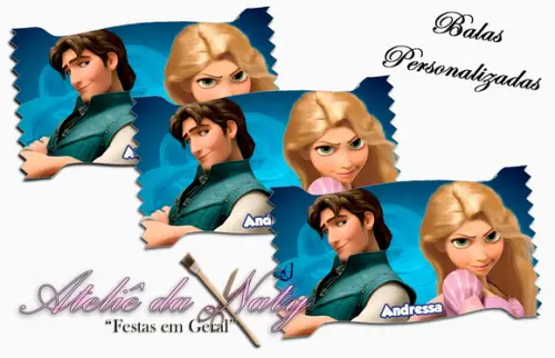 Bala Personalizada - Tangled