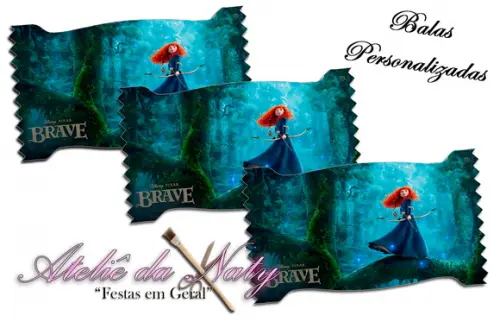 Balas Personalizadas - "Valente"