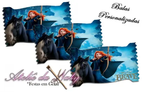 Balas Personalizadas - "Valente"