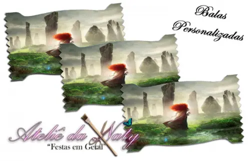 Balas Personalizadas - "Valente"