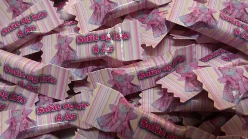 Balas Personalizadas - Bonequinha