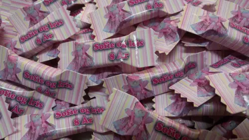Balas Personalizadas - Bonequinha