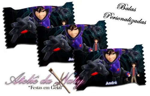 Balas Personalizadas - Operação Big Hero