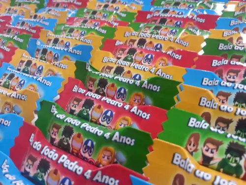 Balas Personalizadas - Os Vingadores