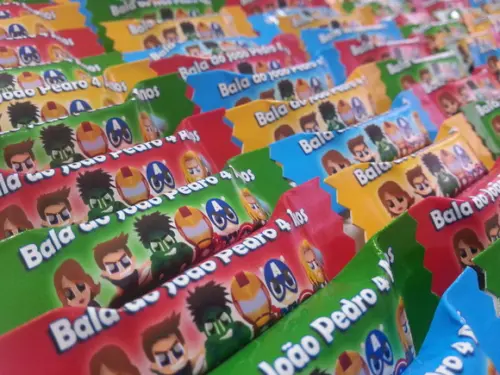 Balas Personalizadas - Os Vingadores