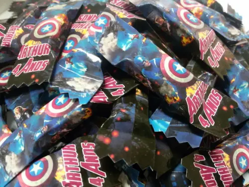 Balas Personalizadas - Os Vingadores