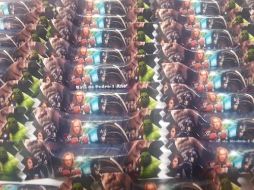 Balas Personalizadas - Os Vingadores