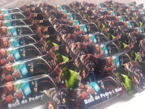 Balas Personalizadas - Os Vingadores