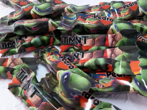Balas Personalizadas - Tartarugas Ninjas