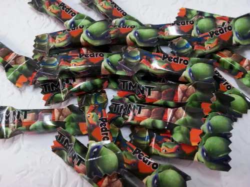 Balas Personalizadas - Tartarugas Ninjas