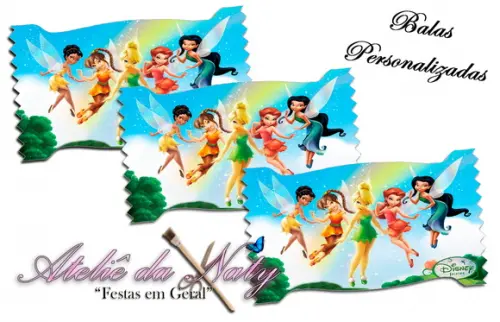 Balas Personalizadas - Tinkerbell