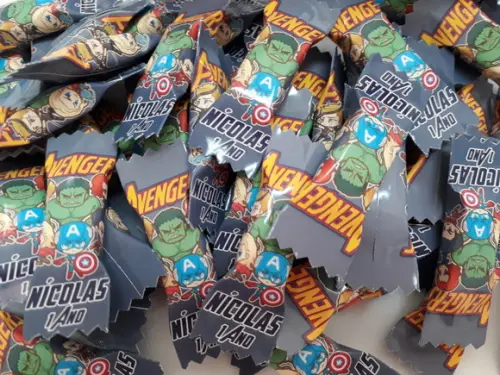 Balas Personalizadas - Vingadores Baby