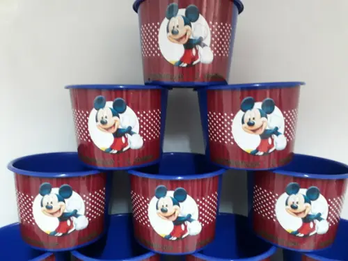 Baldinho Para Pipoca - Mickey Mouse