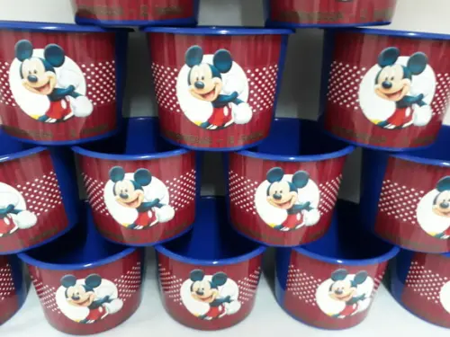 Baldinho Para Pipoca - Mickey Mouse