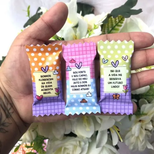 Balinhas Personalizadas - Frases