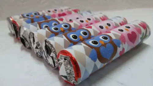 Batom Personalizado - Corujinhas
