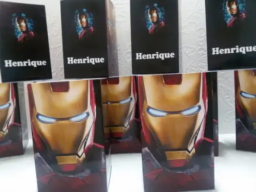 Caixinha Aberta - Iron Man