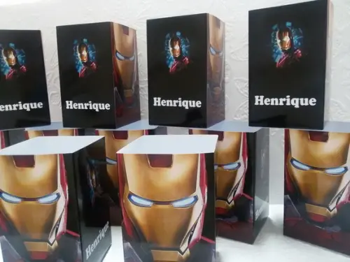 Caixinha Aberta - Iron Man