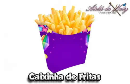 Caixinha de Fritas - Festa Junina