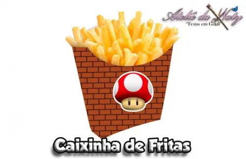 Caixinha de Fritas - Super Mario