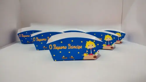 Caixinha de Mini Hot Dog - Pequeno Príncípe