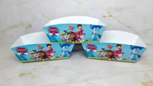 Caixinha Mini Hot Dog - Patrulha Canina
