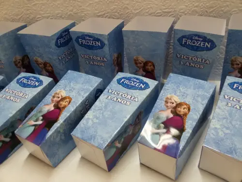 Caixinha para Pipoca - Frozen