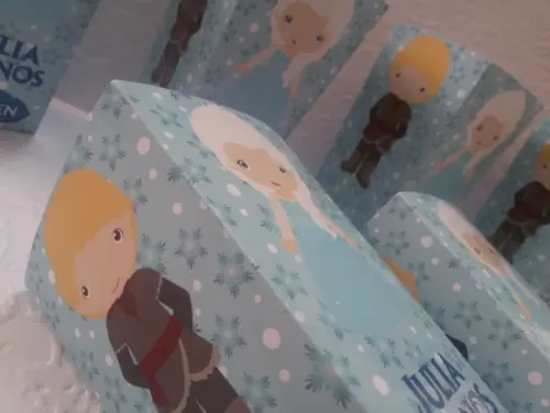 Caixinha Para Pipoca - Frozen