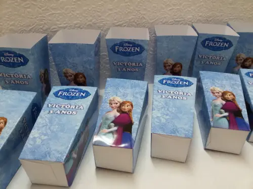 Caixinha para Pipoca - Frozen