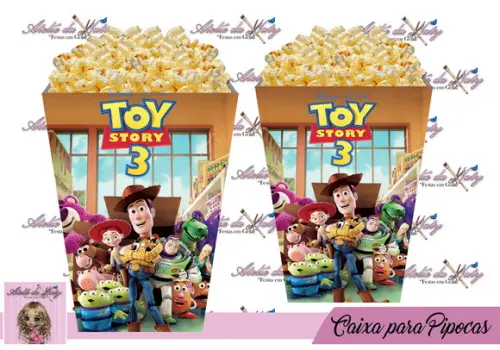 Caixinha Para Pipoca - Toy Story