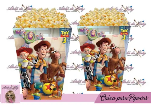 Caixinha Para Pipoca - Toy Story