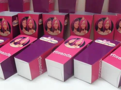 Caixinha Para Pipoca Barbie