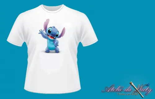 Camiseta - Lilo & Stitch