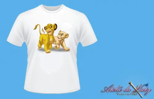 Camiseta - Rei Leão