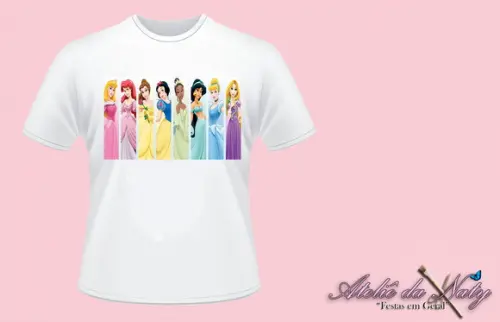 Camiseta - Princesas