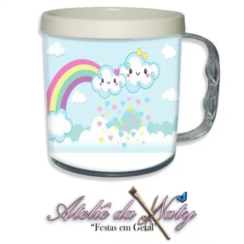 Caneca - Nuvens