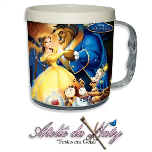Caneca Personalizada - a Bela e a Fera