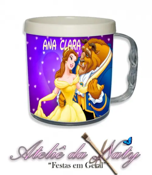 Caneca Personalizada - Bela e a Fera