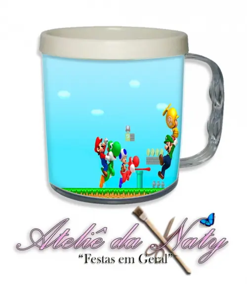 Caneca Personalizada - Mario Bros