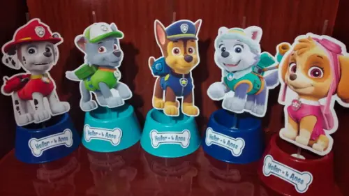 Centro de Mesa - Patrulha Canina