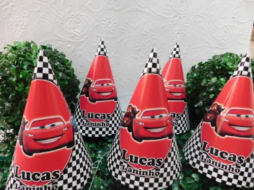 Chapéu para Festa - Carros