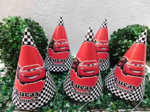 Chapéu para Festa - Carros
