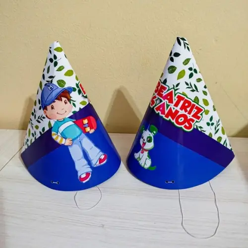 Chapéu para Festa - Moranguinho Menino