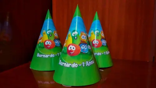 Chapéu para Festa - Vegetais