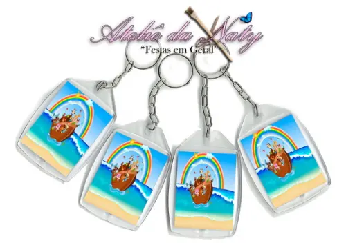 Chaveiro Personalizado - Arca de Noé