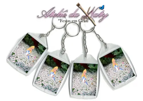 Chaveiro Personalizado - Alice