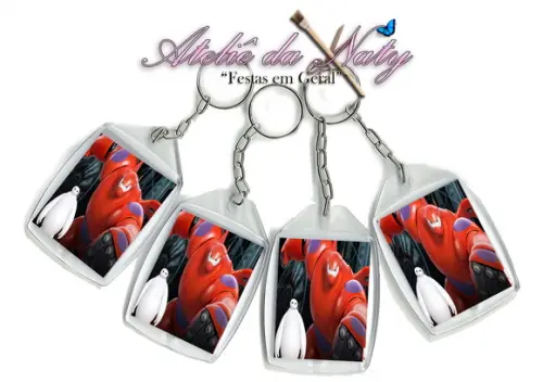 Chaveiro Personalizado - Big Hero