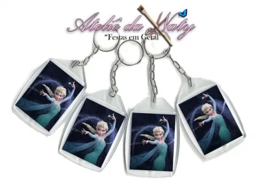 Chaveiro Personalizado - Frozen